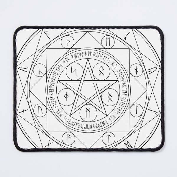 Item preview, Pentagram Magic Circle designed and sold by Saanis.