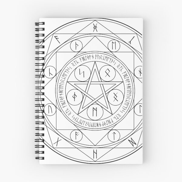 Item preview, Pentagram Magic Circle designed and sold by Saanis.