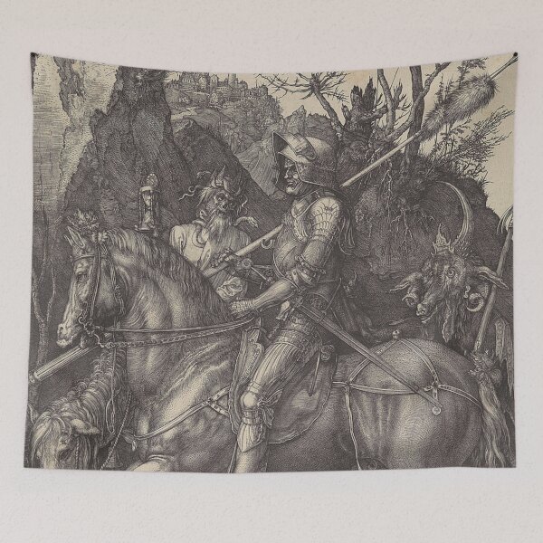 Item preview, Albrecht Durer's The Knight Death and the Devil designed and sold by mosfunky.