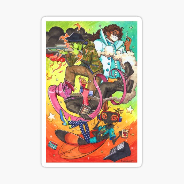Item preview, Villains in Space (OC) designed and sold by Brad Bradley.