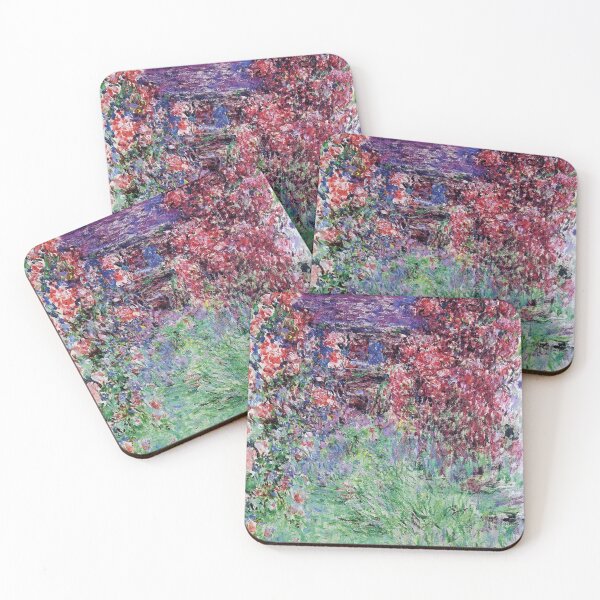 Item preview, Claude Monet's The House Among the Roses designed and sold by mosfunky.