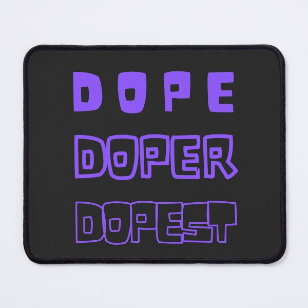 Item preview, Dope Doper Dopest Cool Fun Hipster Purple Design designed and sold by LGbubble.