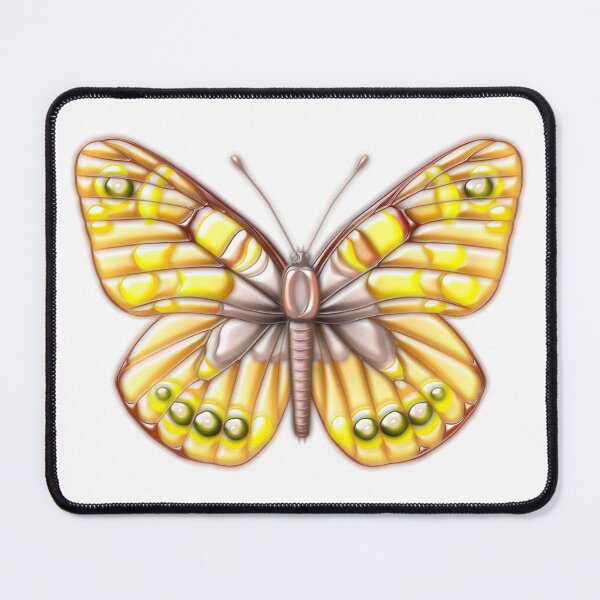 Item preview, Yellow tropical butterfly designed and sold by Elonium.