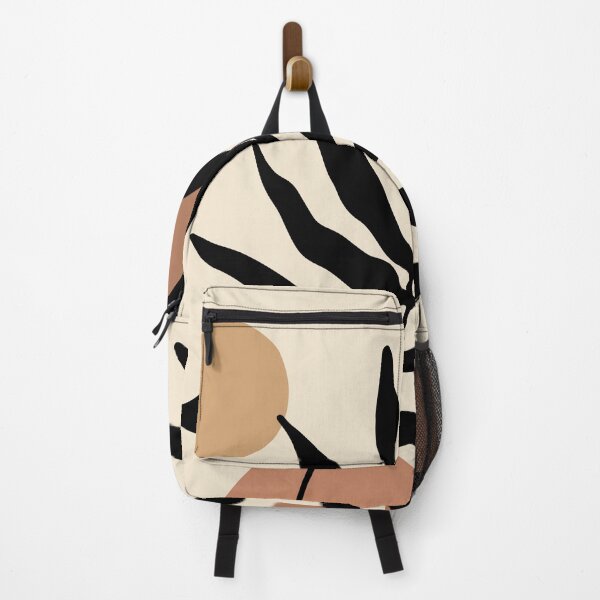 Item preview, Minimal Modern Abstract Shapes leave Warm Tones Design designed and sold by zedonee.