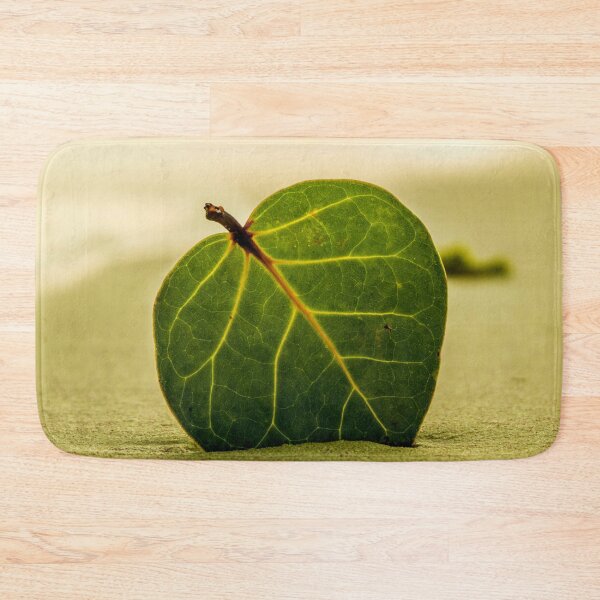 Item preview,  Big green leaf on a beach designed and sold by MaltesShop.