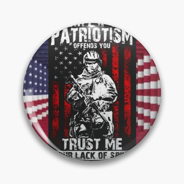 Item preview, SORRY IF MY PATRIOTISM OFFENDS YOU designed and sold by forgodandcountr.
