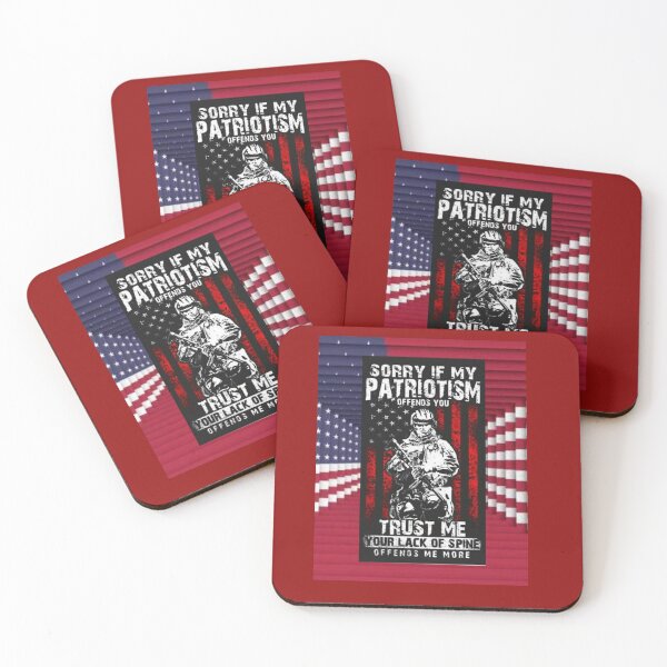 Item preview, SORRY IF MY PATRIOTISM OFFENDS YOU designed and sold by forgodandcountr.