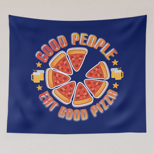 Item preview, Good people eat good pizza. designed and sold by Umiska.