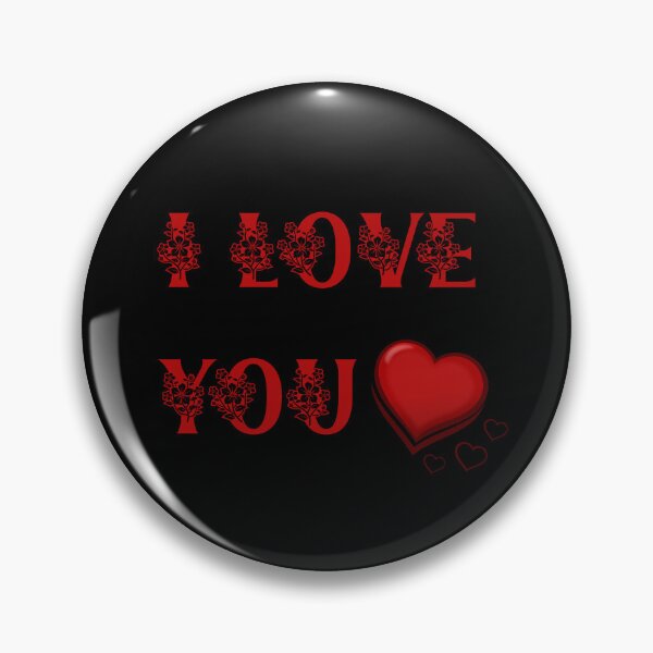 Love You Maa Pins and Buttons for Sale | Redbubble