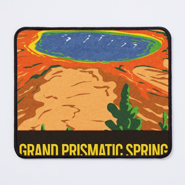 Item preview, Grand Prismatic Spring Yellowstone National Park designed and sold by JordanHolmes.