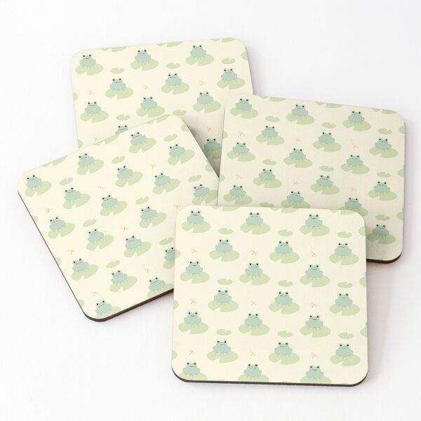 Item preview, kawaii toad in lotus flower designed and sold by Proud Pro Gifts.