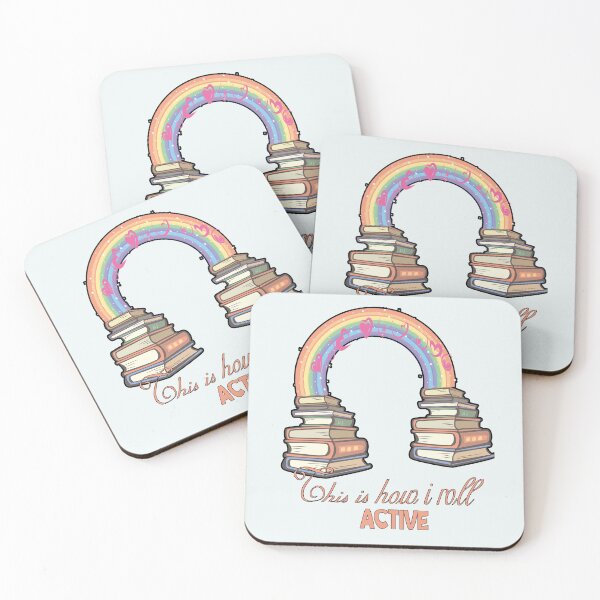 Artikelvorschau, Komisch, so rolle ich in einer aktiven, lustigen Regenbogenfarbe entworfen und verkauft von fatydesignspace.