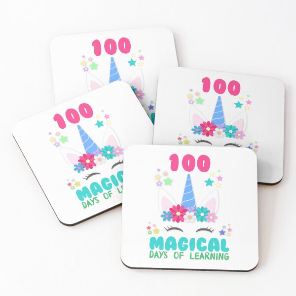 Item preview, 100 Magical Days of Learning, 100 Days of School designed and sold by OverbeeDesigns.