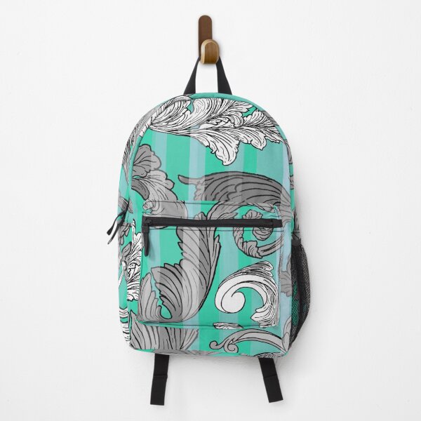 Item preview, Classic Leaves Gray and Esmerald Green, art by Miguel Matos Official designed and sold by MiguelMatosArt.