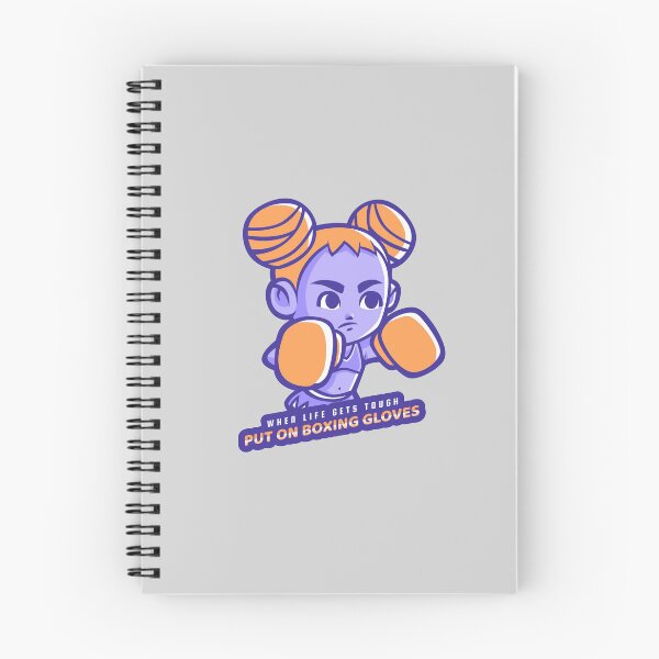 Item preview, When Life Gets Tough, Put On Boxing Gloves Cute Girl designed and sold by Cute-Jory-Store.