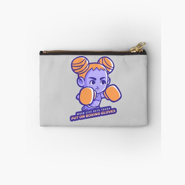Item preview, When Life Gets Tough, Put On Boxing Gloves Cute Girl designed and sold by Cute-Jory-Store.