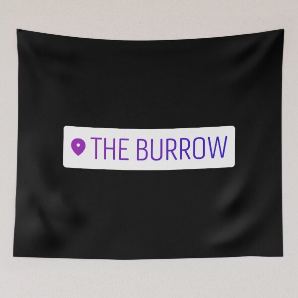 Item preview, The Burrow Tag designed and sold by TheBigBubble.