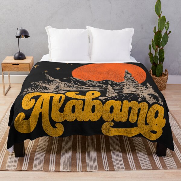 Artikelvorschau, Vintage-State of Alabama Mid-Century-Ästhetik im Used-Look entworfen und verkauft von ourkid.