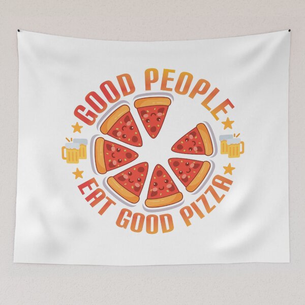 Item preview, Good people eat good pizza. designed and sold by Umiska.