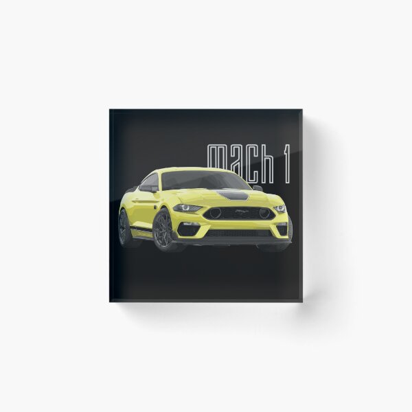 Item preview, MACH 1 Mustang GT 5.0L V8 Yellow Car designed and sold by cowtownCOWBOY.