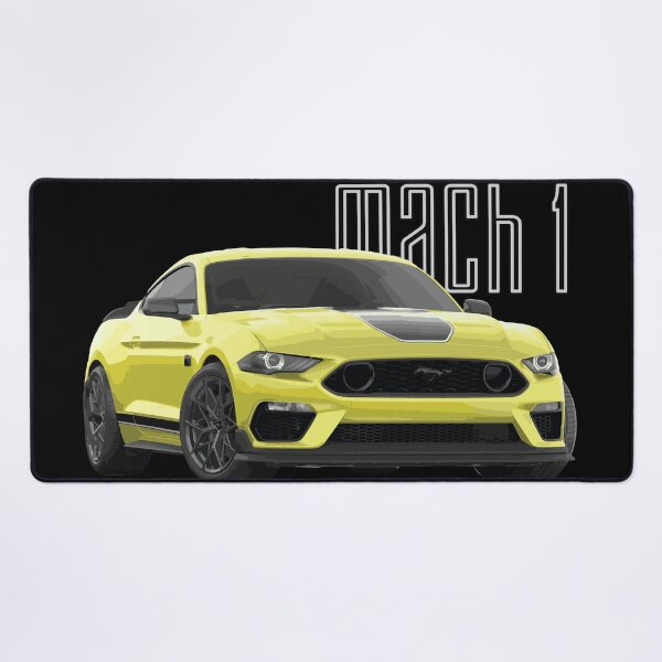 Item preview, MACH 1 Mustang GT 5.0L V8 Yellow Car designed and sold by cowtownCOWBOY.