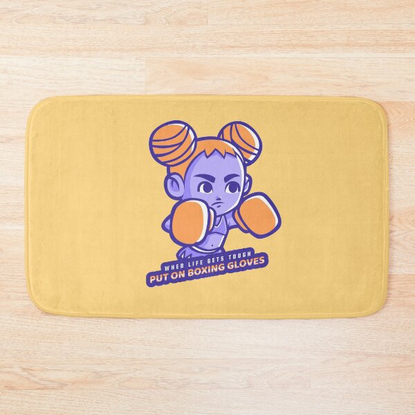 Item preview, When Life Gets Tough, Put On Boxing Gloves Cute Girl designed and sold by Cute-Jory-Store.