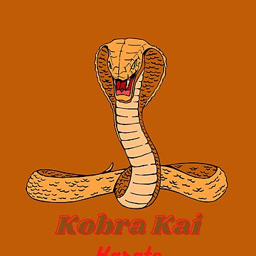 Cobra Kai Cobra Logo Type (Karate Kid) (Johnny Lawrence) Die-cut MAGNET