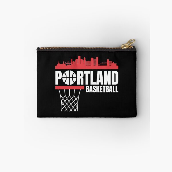 Item preview, Portland Basketball Red and White Portland Skyline NBA Basketball Apparel designed and sold by CameronBischoff.