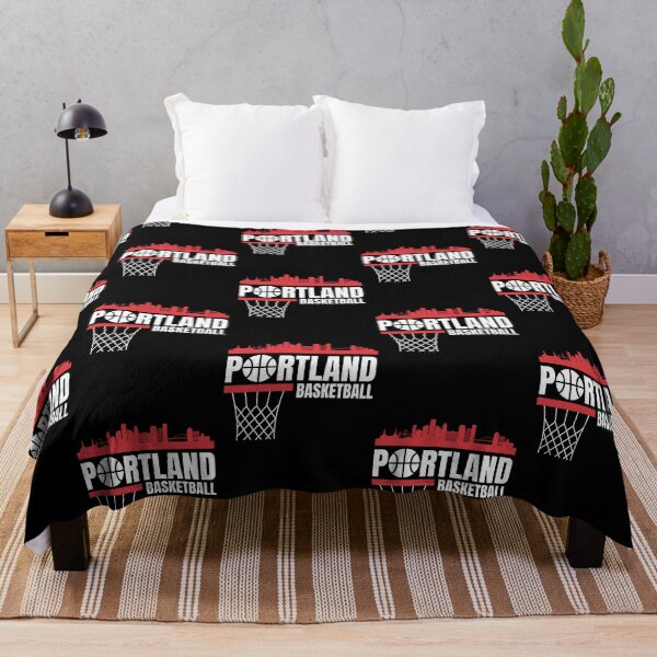 Item preview, Portland Basketball Red and White Portland Skyline NBA Basketball Apparel designed and sold by CameronBischoff.