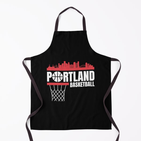 Item preview, Portland Basketball Red and White Portland Skyline NBA Basketball Apparel designed and sold by CameronBischoff.
