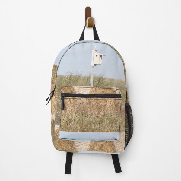 Item preview, Bird house with rolls of hay on a summers day designed and sold by AlicesArtistry.
