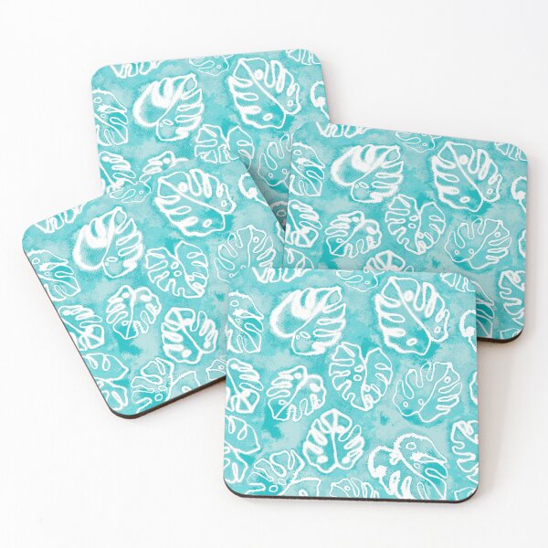 Artikelvorschau, Teal Vibrant Monstera entworfen und verkauft von Carolina Diaz.