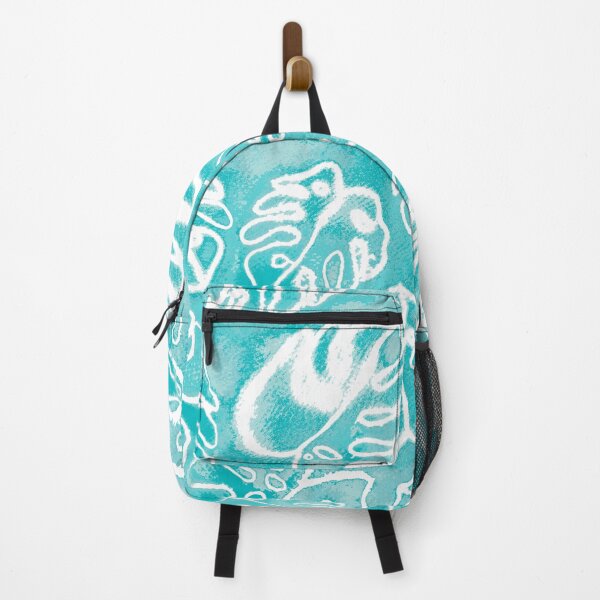 Item preview, Teal Vibrant Monstera designed and sold by Carolina Diaz.
