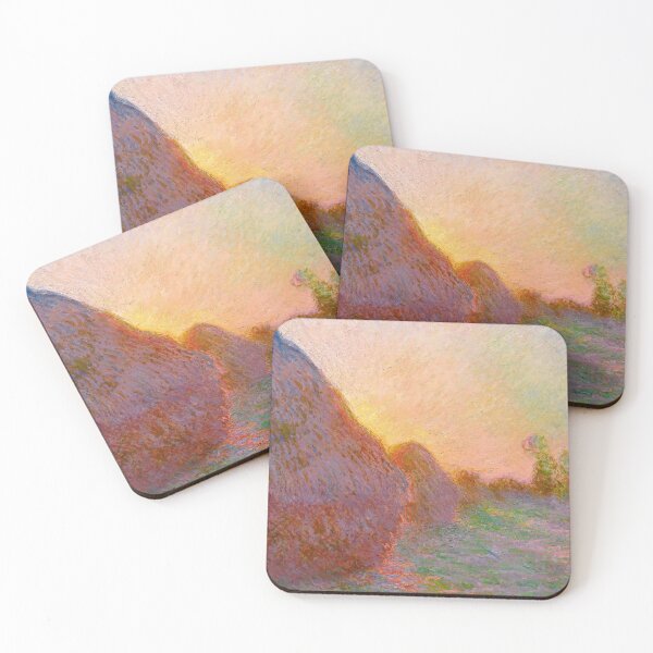 Item preview, Claude Monet's Haystacks designed and sold by mosfunky.