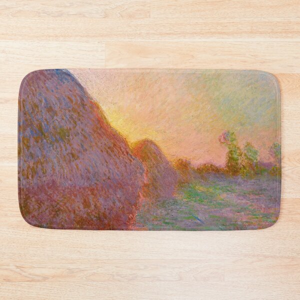 Item preview, Claude Monet's Haystacks designed and sold by mosfunky.