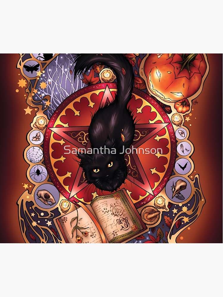 Black Cat Magic by srj-art