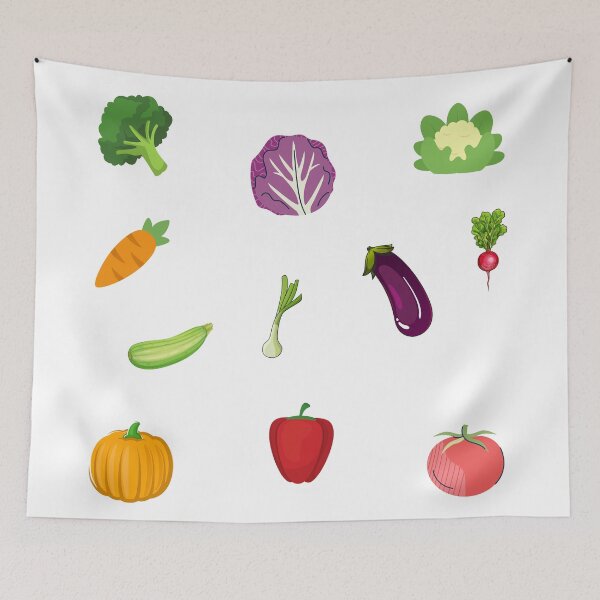Item preview, Variety Mixed Colorful Vegetables designed and sold by silviaol.