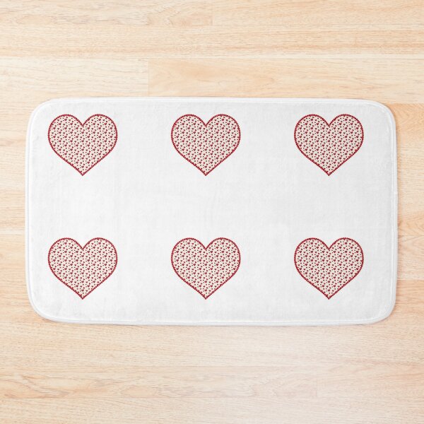 Item preview, Red Hearts in Big Heart  designed and sold by LoloTrends.