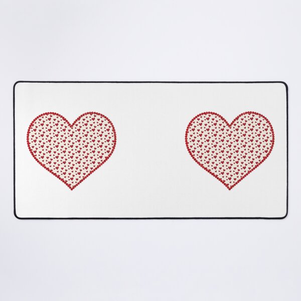 Item preview, Red Hearts in Big Heart  designed and sold by LoloTrends.