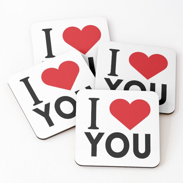 Item preview, I love you, I love u, I heart you designed and sold by Moyanana.