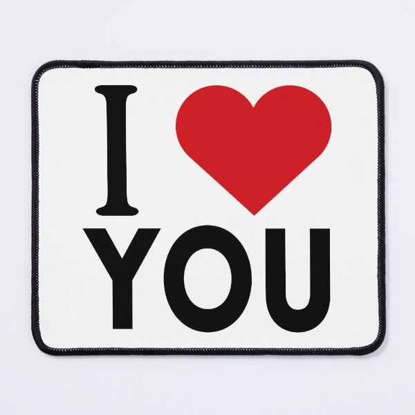 Item preview, I love you, I love u, I heart you designed and sold by Moyanana.