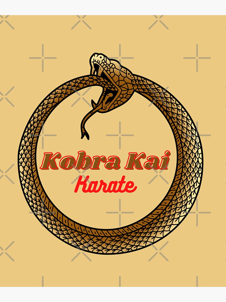 Cobra Kai, karate Sticker by Vanchys