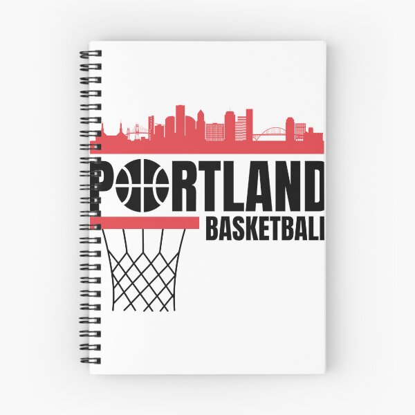 Item preview, Portland Basketball Black, Red, and White, Portland Skyline NBA Basketball Apparel  designed and sold by CameronBischoff.