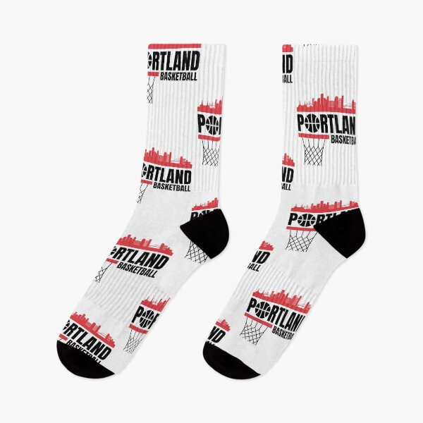 Item preview, Portland Basketball Black, Red, and White, Portland Skyline NBA Basketball Apparel  designed and sold by CameronBischoff.