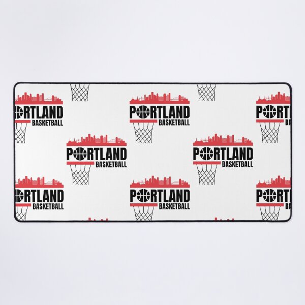 Item preview, Portland Basketball Black, Red, and White, Portland Skyline NBA Basketball Apparel designed and sold by CameronBischoff.