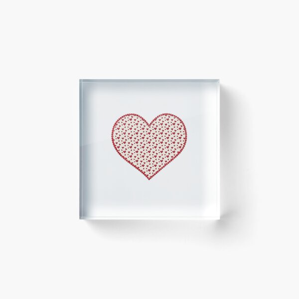 Item preview, Red Hearts in Big Heart  designed and sold by LoloTrends.