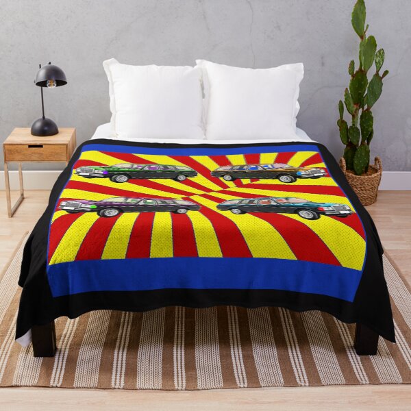 Item preview, W123 wagon pop art abstract colorful retro vintage designed and sold by marosi.