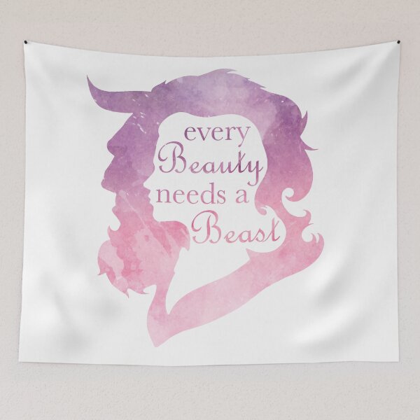 Item preview, Every Beauty Needs a Beast designed and sold by popculturecult.