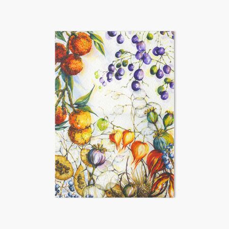 Autumn Jewels Art Board Print