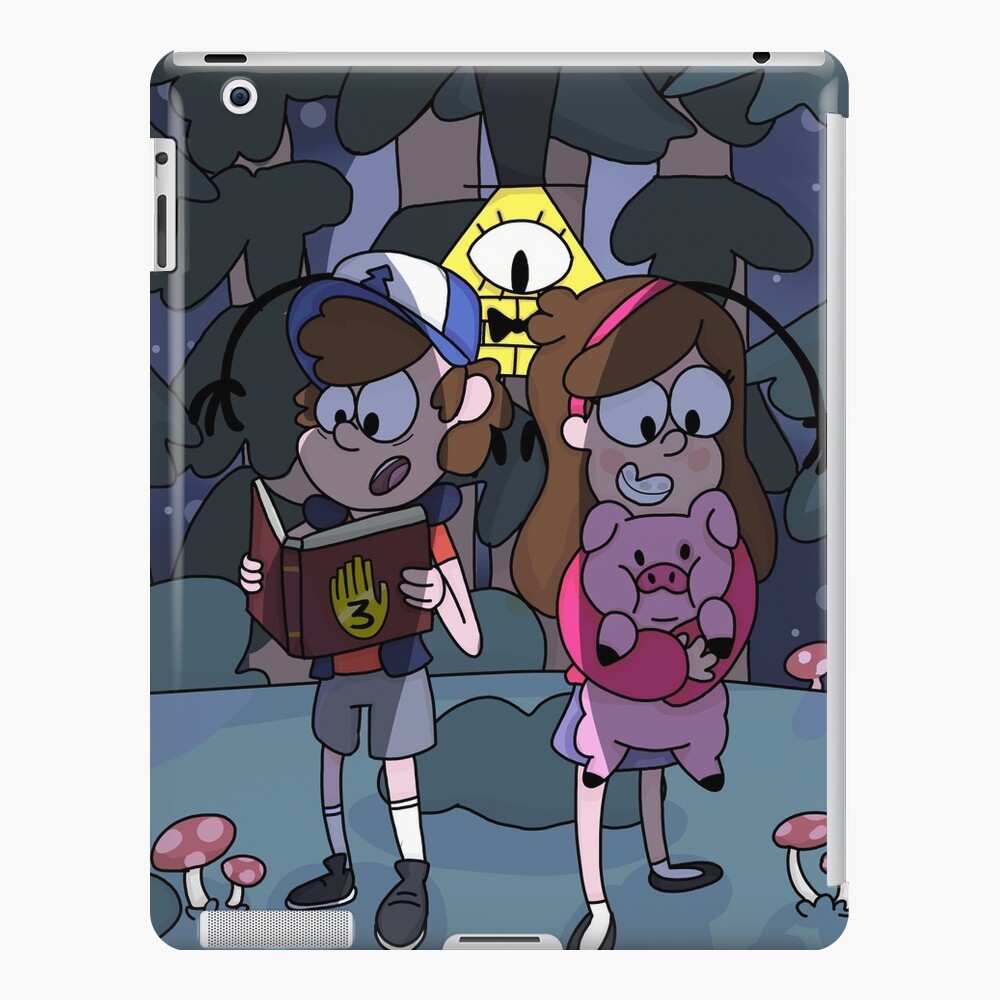 gravity falls with background iphone wallet by soulbutler redbubble redbubble